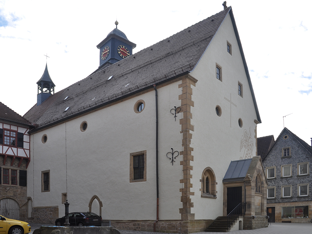 Kirche Neuenstadt Nord-West Fassade
